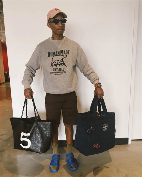 pharrell chanel bag|Chanel and pharrell instagram.